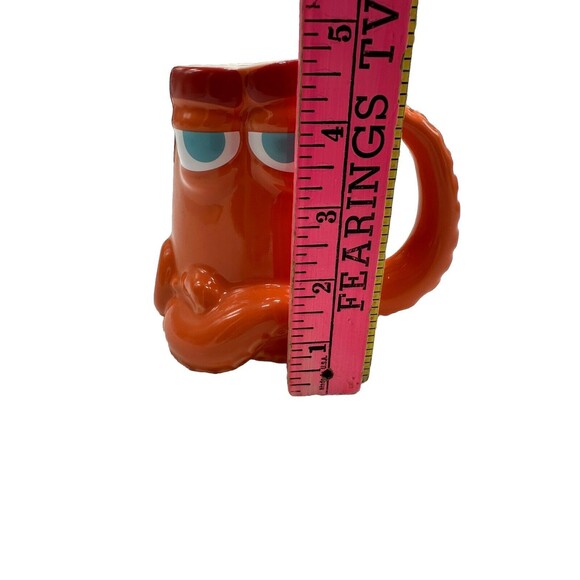 Finding Nemo Finding Dory Octopus Hank Mug Pixar 16 Oz 3D Orange - Picture 7 of 10